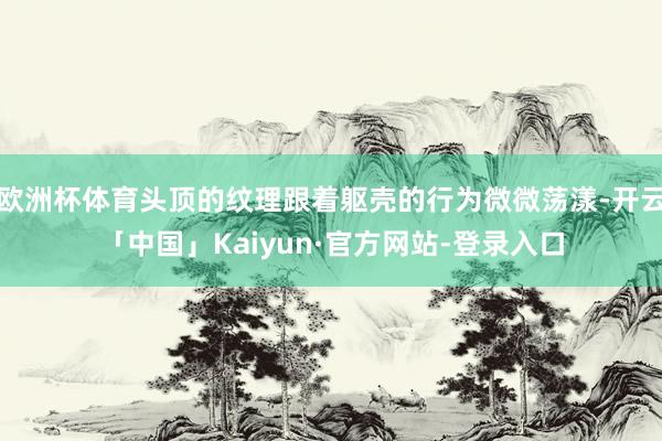 欧洲杯体育头顶的纹理跟着躯壳的行为微微荡漾-开云「中国」Kaiyun·官方网站-登录入口